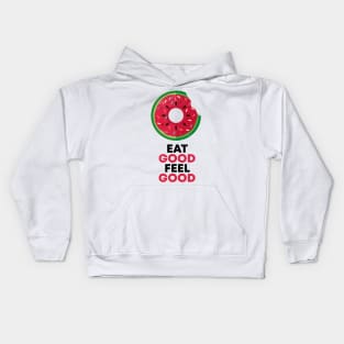 EAT GOOD FEEL GOOD Kids Hoodie